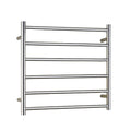 Viviendo Polished Stainless Steel Chrome Electric Heated Towel Rack