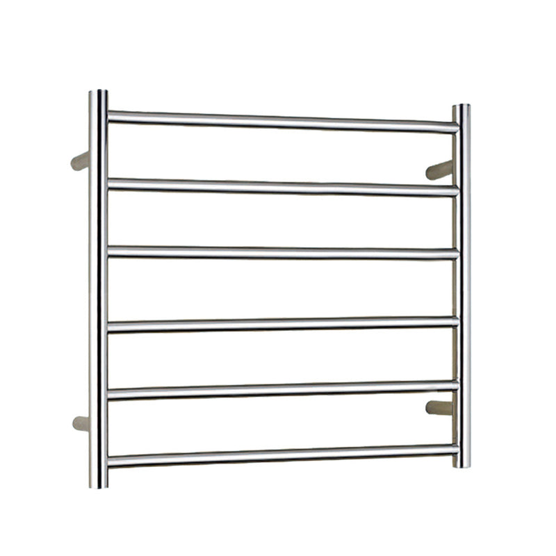 Viviendo Polished Stainless Steel Chrome Electric Heated Towel Rack