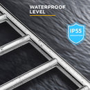 Viviendo Polished Premium Stainless Steel Electric Heated Towel Rack - 9 Bar