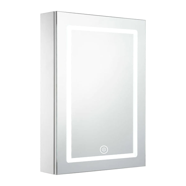 Viviendo LED Bathroom Mirror Cabinet Home Washroom Toilet Wall-Mounted Vanity Shelf Storage -  60 x72 cm 1 Door