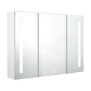 Viviendo Bathroom Shaving Mirror Cabinet LED Light Vanity Stainless Steel - 1/2/3 Doors