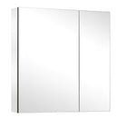 Viviendo Bathroom Shaving Mirror Cabinet Vanity Cabinets Stainless Steel 1/2/3 Doors