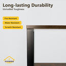 Viviendo  3 Tiers Display Bookshelf Storage Bookcase Wooden Shelving Table