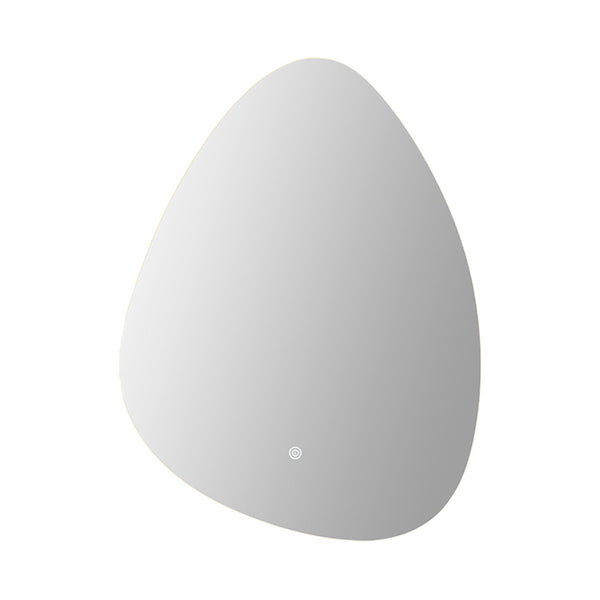 Viviendo 60x80cm LED Teardrop Wall Mirror Anti-fog Vanity Bathroom Mirrors Smart Touch