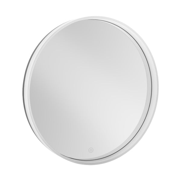 Viviendo 60/70cm Round LED Wall Mirror Anti-fog Vanity Bathroom Mirrors Smart Touch