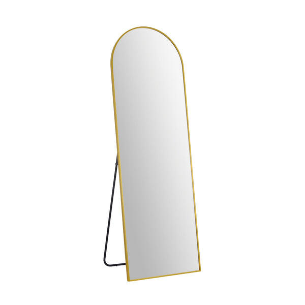 Viviendo Arched Full Length Mirror 1500x500mm Floor Dressing Mirrors Freestanding