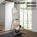 Viviendo Arched Full Length Mirror 1500x500mm Floor Dressing Mirrors Freestanding