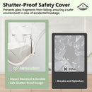 Viviendo Wall Mirror Beveled Edge Mirrors Frameless Decorative 60x80 / 70x90 cm