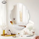 Viviendo Wall Mirror Beveled Edge Mirrors Frameless Decorative 60x80 / 70x90 cm