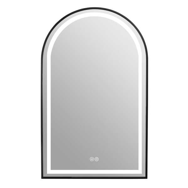 Viviendo Arch Bathroom Wall Mirror Anti-Fog LED Vanity Makeup Mirrors