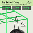 Viviendo Grow Tent Kits Hydroponics Indoor Plant Room 1.2x2.4x2M 600D Oxford