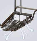 Viviendo In-Sink Dish Rack with maximum drainage for your sponges, and other items stored in the basket