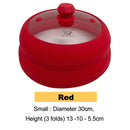 Microwave Vented Glass Cover and Multifunction Silicone Splatter Guard Lid