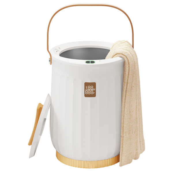 Viviendo 20L Luxury Bucket Large Towel Warmer Rapid Heat-Up with LED Display