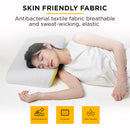 Viviendo 100% Polyurethane Memory Foam Ergonomic Contour Support Neck Pillow - Grey