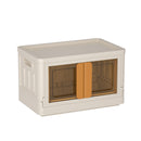 Viviendo 72L Stackable Storage Containers Large Foldable Organizer Storage Wardrobe Boxes