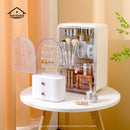 Viviendo Makeup Organizer Cosmetic Storage Case Holder Drawer - White