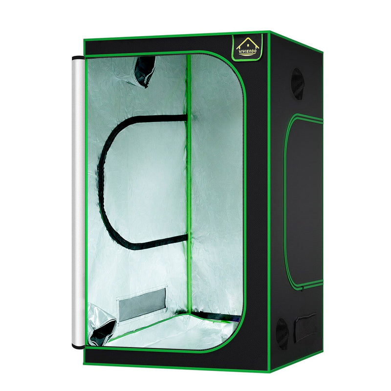 Hortikraft Grow Tent Kits Hydroponics Indoor Plant Room 1.2x1.2x2M 600D Oxford