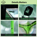 Hortikraft Grow Tent Kits Hydroponics Indoor Plant Room 1.2x1.2x2M 600D Oxford
