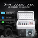 Mt Aspire 50L Portable Fridge Freezer and Wine Cooler for Picnic Home Car and Camping