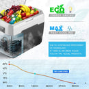 Mt Aspire 50L Portable Fridge Freezer and Wine Cooler for Picnic Home Car and Camping