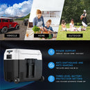 Mt Aspire 50L Portable Fridge Freezer and Wine Cooler for Picnic Home Car and Camping