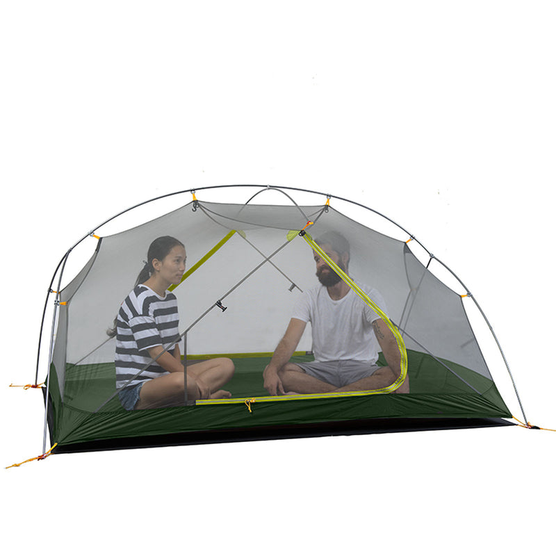 Naturehike 3 Season Mongar Camping Hiking 2 Person Dome Ultralight Backpacking Tent - Green