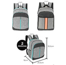 Viviendo Picnic Backpack for 2 Person with Insulated Leakproof Cooler Bag and Cutlery Set