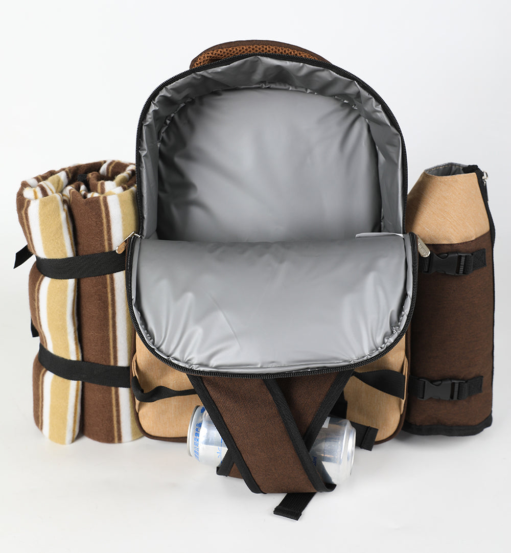 Vintage offers backpack and blanket set