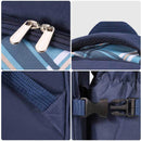 Viviendo Picnic Backpack for 4 Person with Insulated Leakproof Cooler Bag and Cutlery Set - Brown