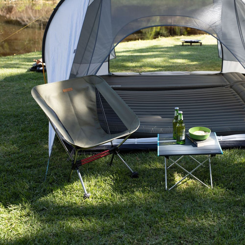 Naturehike Folding Moon Chair Outdoor Fishing Ultralight Portable Camping Chair Regular - Army Green
