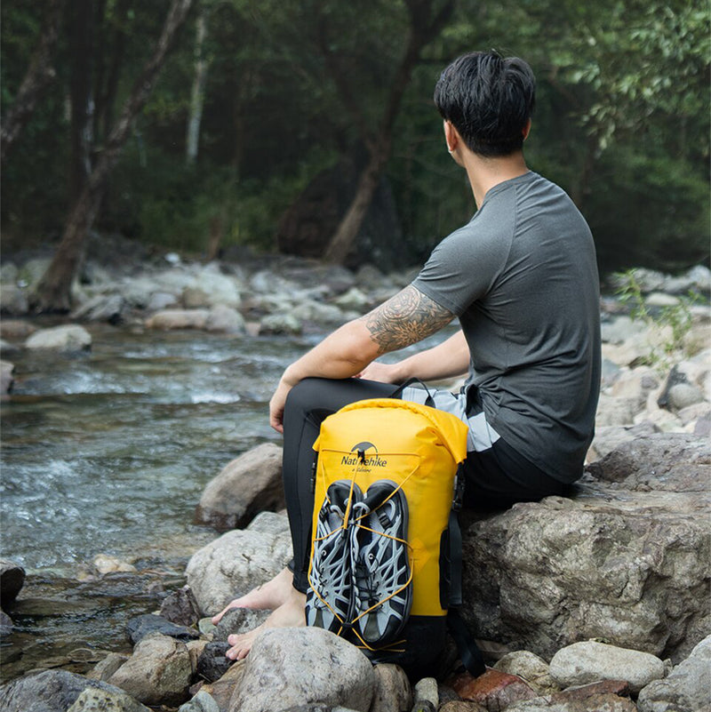 Naturehike TPU Dry Wet Separation Waterproof Bag Outdoor Camping Tent Equip Backpack Large Capacity Portable Rainproof