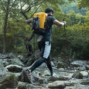 Naturehike 30L TPU Dry Wet Separation Waterproof Bag Outdoor Camping Tent Equip Backpack Large Capacity Portable - Yellow