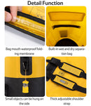 Naturehike 30L TPU Dry Wet Separation Waterproof Bag Outdoor Camping Tent Equip Backpack Large Capacity Portable - Yellow