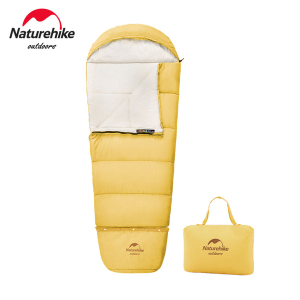 Naturehike Outdoor Children C300 Camping Sleeping Bag Hiking Gears Extended Stitching Envelope Children Kid Sleeping Bag