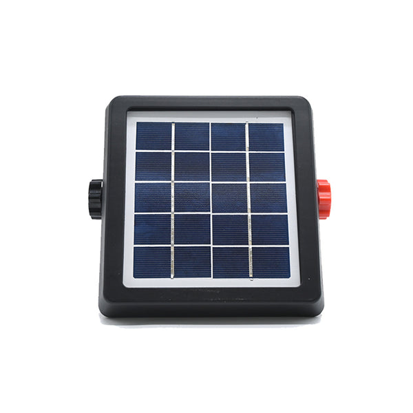 HORTIKRAFT 2.5-4KM All-in-one Solar Fence Energizer Electric Charger for Cattle Horses Sheep Farm Livestock