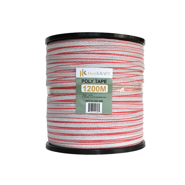 HortiKraft 8km Solar Powered Fence Energizer Electric Charger 0.3J Farm Animal Livestock