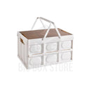 Mt Aspire Folding Camping Storage Box - 30/55L Organizer with Handle Picnic