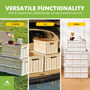 Mt Aspire Folding Camping Storage Box - 30/55L Organizer with Handle Picnic