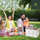 Mt Aspire Folding Camping Storage Box - 30/55L Organizer with Handle Picnic