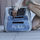 Furbulous Large Pet Carrier Backpack for Outdoor Cat or Dog with Viewing window Side pockets, and Cozy Cushion