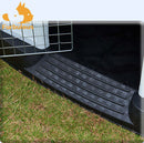 Furbulous Dog Kennel and Indoor Outdoor Heavy Duty Dog House - Slate Roof Regular