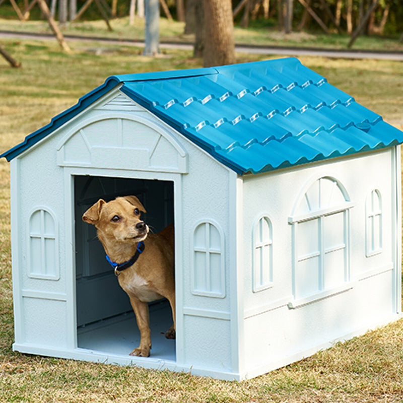 Furbulous Dog House and Indoor Outdoor Heavy Duty Dog Kennel - Tiled Roof