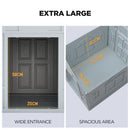 Furbulous Dog House and Indoor Outdoor Heavy Duty Dog Kennel - Tiled Roof - Large