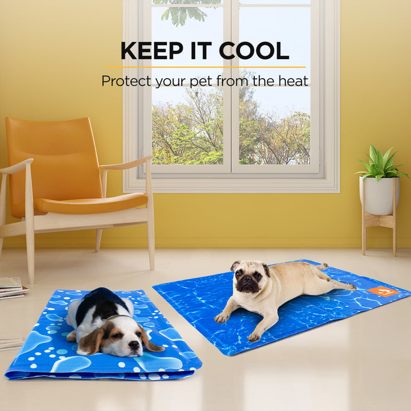 Furbulous Wave Style Pet cooling Mat  - Xlarge - 90cm x 60cm