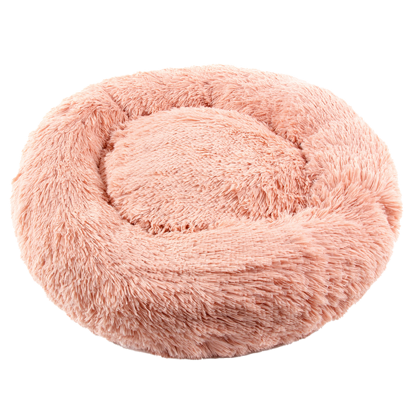 Furbulous Calming Dog or Cat Bed in Pink - Xlarge - 80cm Diameter