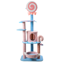 Furbulous 1.35m Lollipop Style Cat Tree Tower & Scratching Post