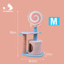 Furbulous Lollipop Style Cat Tree Tower & Scratching Post