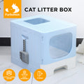 Furbulous Large Anti-Splashing Enclosed Cat Drawer Litter Box