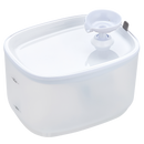 Furbulous 2.5L Cat Water Fountain, Automatic Pet Drinking Fountain Dispenser - White